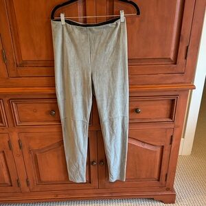Lysse Gray Suede-Like Pants